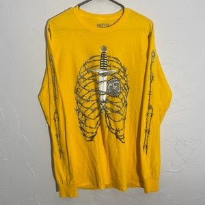 Graphic band tee / post malone merch